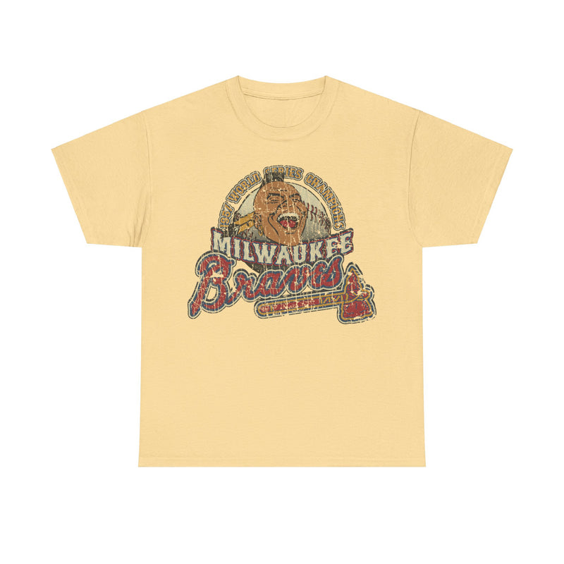 Load image into Gallery viewer, Milwaukee Braves World Champions Baseball Team T-shirt