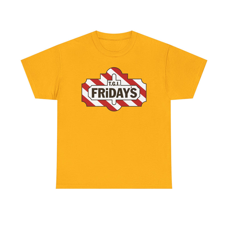 Load image into Gallery viewer, TGI Fridays T-Shirt Bankrupt Restaurant Chain Vintage Logo Tee