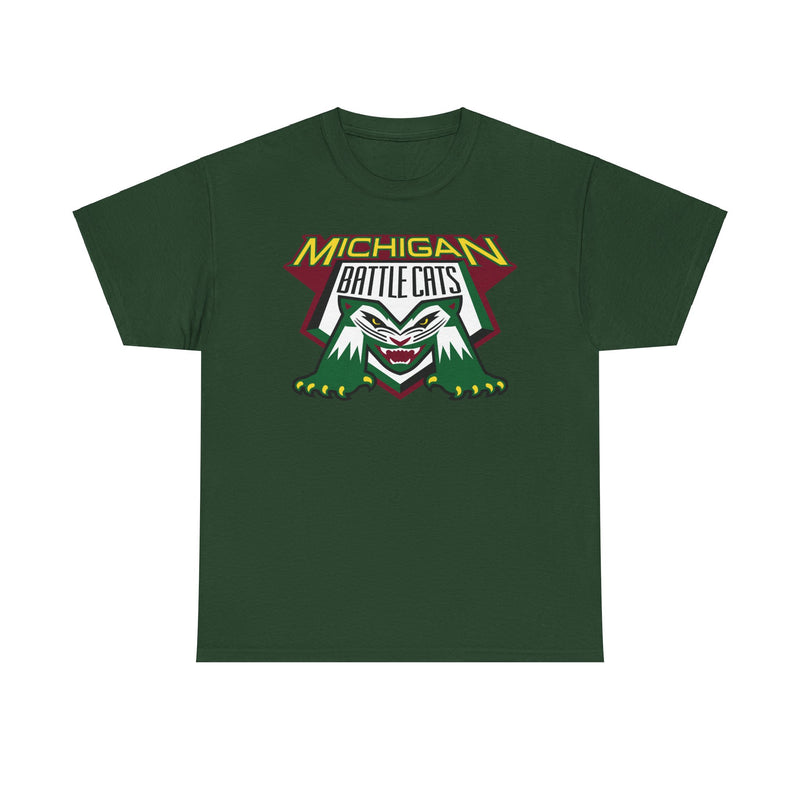 Load image into Gallery viewer, Michigan Battle Cats Midwest League 1995-2002 Baseball T-shirt