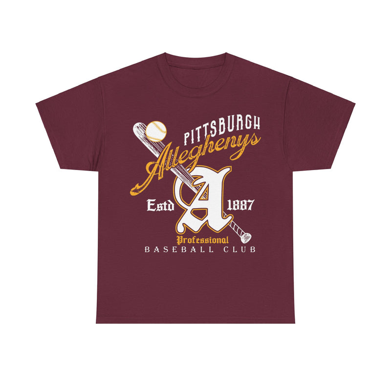 Load image into Gallery viewer, Pittsburgh Alleghenys Est 1887 Pennsylvania Baseball T-shirt