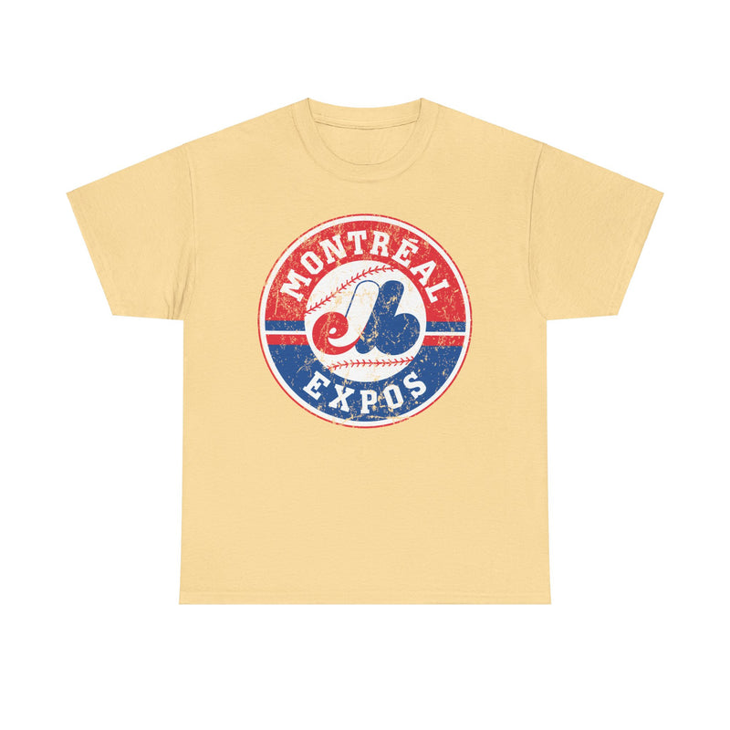 Load image into Gallery viewer, Montreal Expos Round Logo Baseball T-shirt