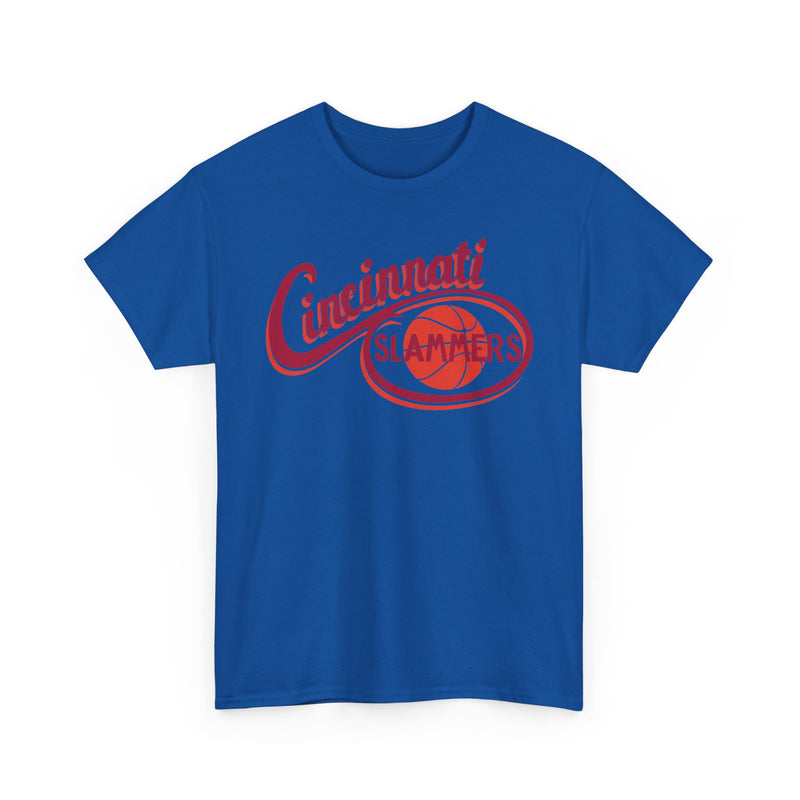 Load image into Gallery viewer, Cincinnati Slammers Ohio CBA Basketball 1984-1987 T-shirt