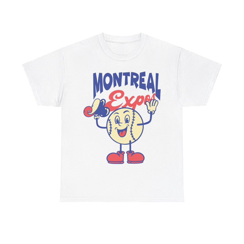 Load image into Gallery viewer, Montreal Expos Mascot Baseball T-shirt