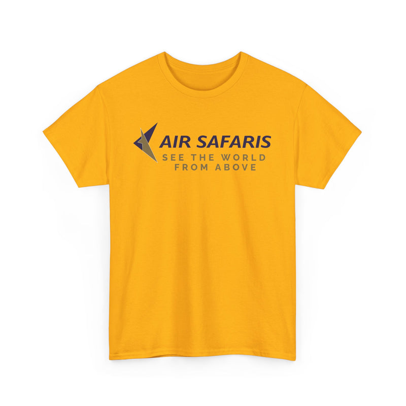 Load image into Gallery viewer, Air Safaris See the World From Above Vintage Airline Logo Aviation T-shirt