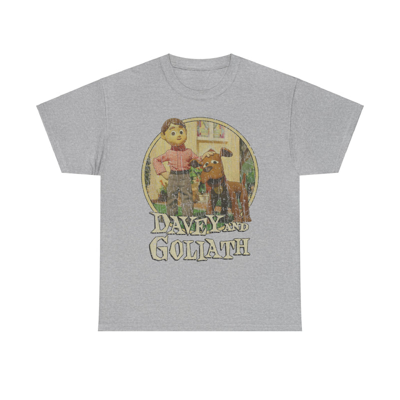 Load image into Gallery viewer, Davey and Goliath 1961 Animated TV Show T-shirt
