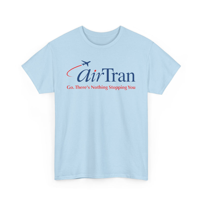 Load image into Gallery viewer, Air Tran Go There's Nothing Stopping You Vintage Airline Logo Aviation T-shirt