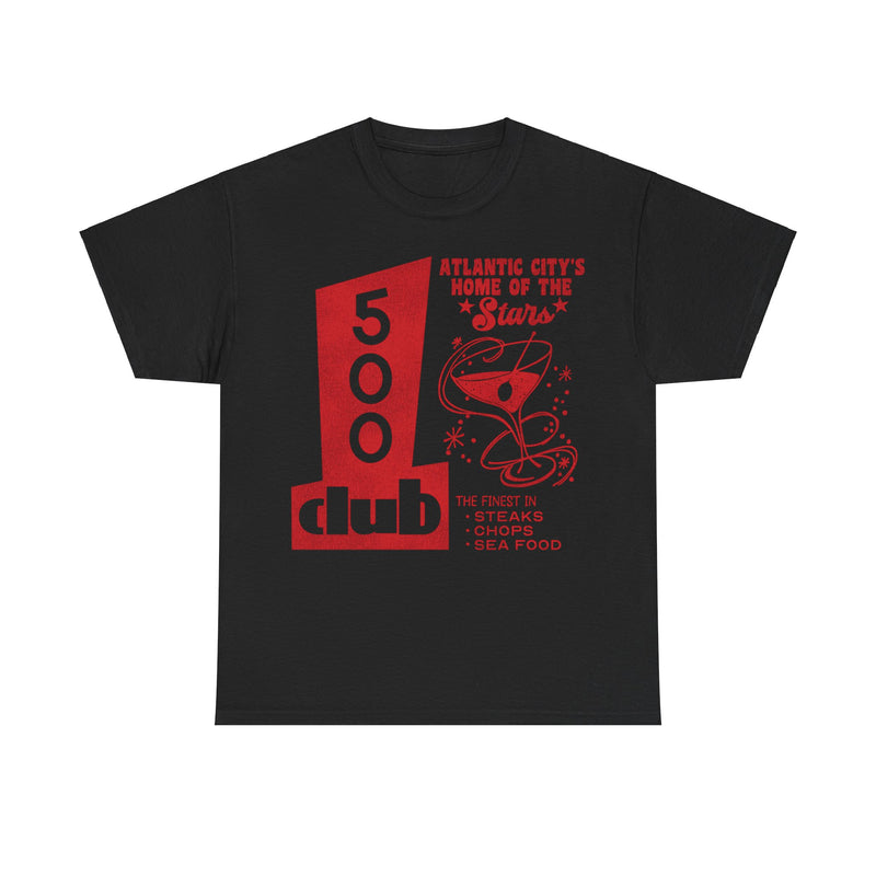 Load image into Gallery viewer, The 500 Club Atlantic City NJ Night Club Retro Nostalgic T-shirt