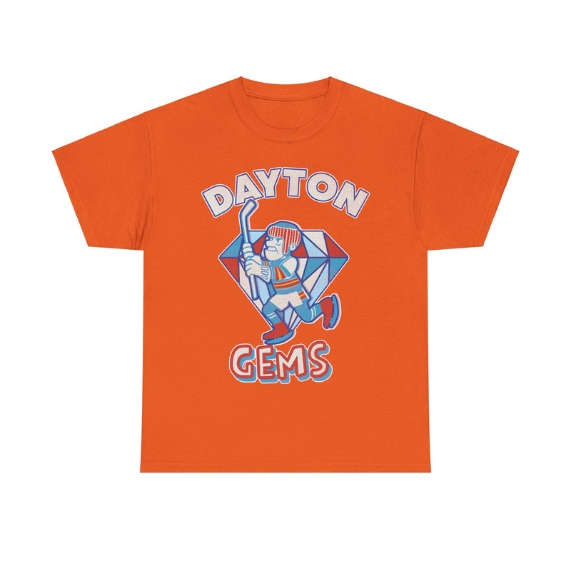 Load image into Gallery viewer, Dayton Gems Ohio Logo Hockey Team T-shirt