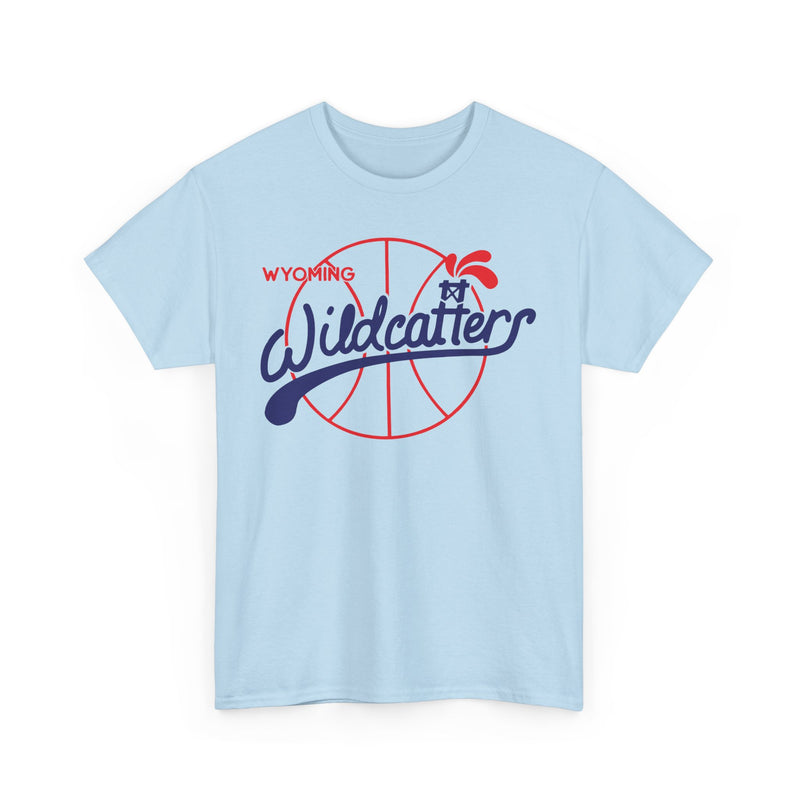 Load image into Gallery viewer, Wyoming Wildcatters Basketball 1982-1988 Continental Association T-shirt