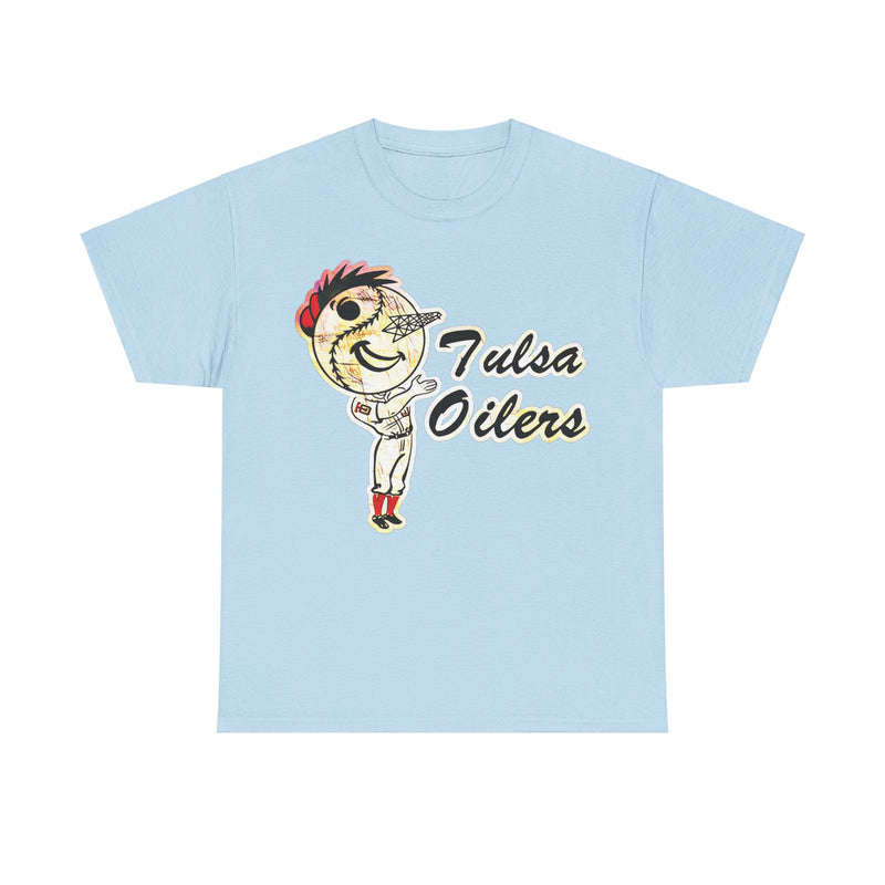 Load image into Gallery viewer, Tulsa Oilers Mascot Logo Oklahoma Baseball T-shirt