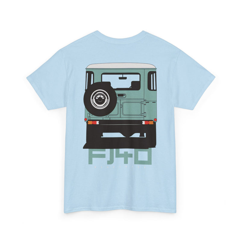 Load image into Gallery viewer, Toyota Land Cruiser FJ40 Green Car Double-sided T-shirt