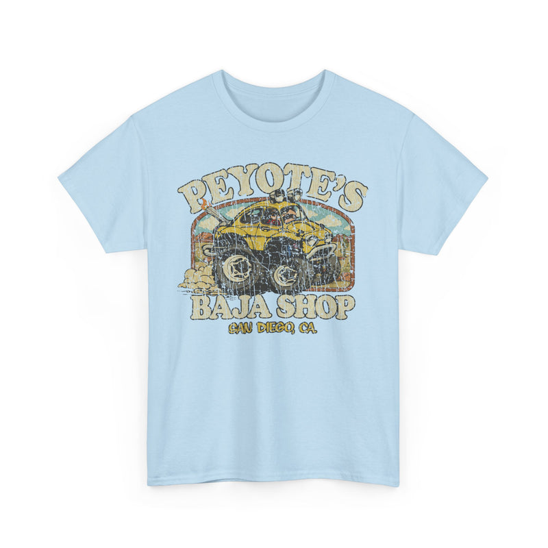 Load image into Gallery viewer, Peyotes Baja Shop San Diego California Car T-shirt