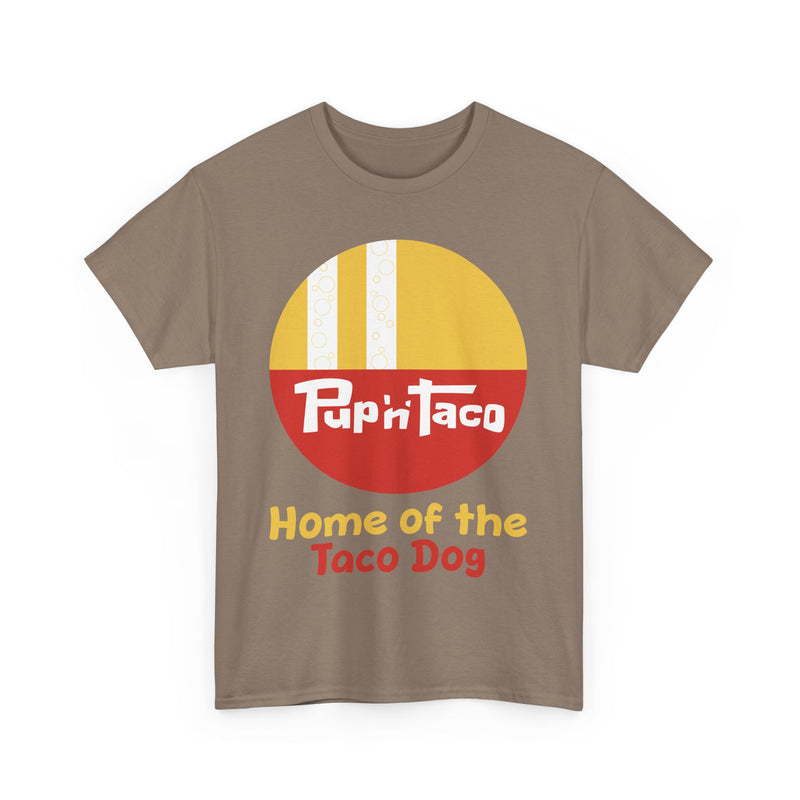 Load image into Gallery viewer, Pup 'n' Taco Home of Taco Dog Vintage Logo Restaurant T-Shirt