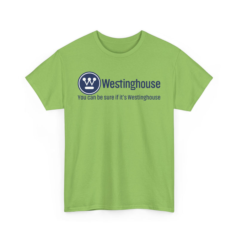 Load image into Gallery viewer, Westinghouse You Can Be Sure Classic Blue Logo T-Shirt