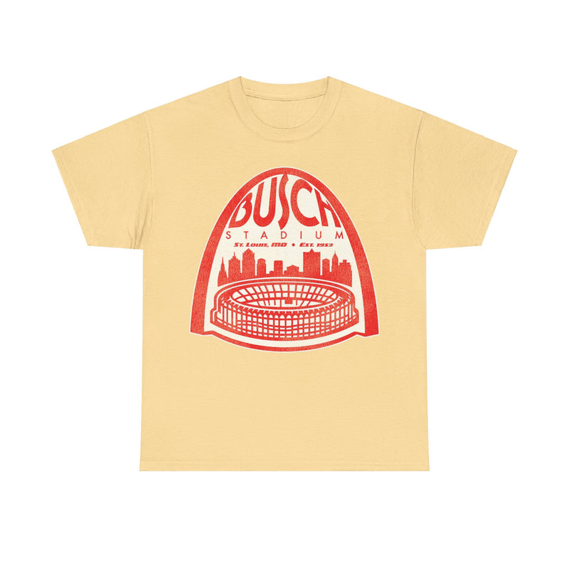 Load image into Gallery viewer, St Louis Busch Stadium Nostalgic Retro Baseball T-shirt