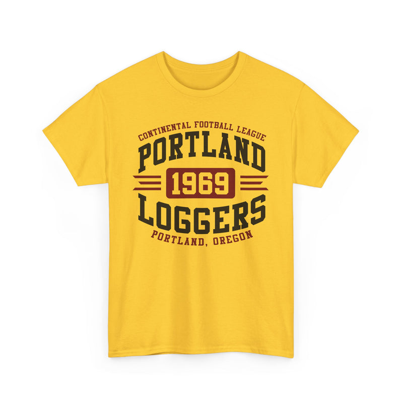 Load image into Gallery viewer, Portland Loggers Oregon Football 1969 T-shirt