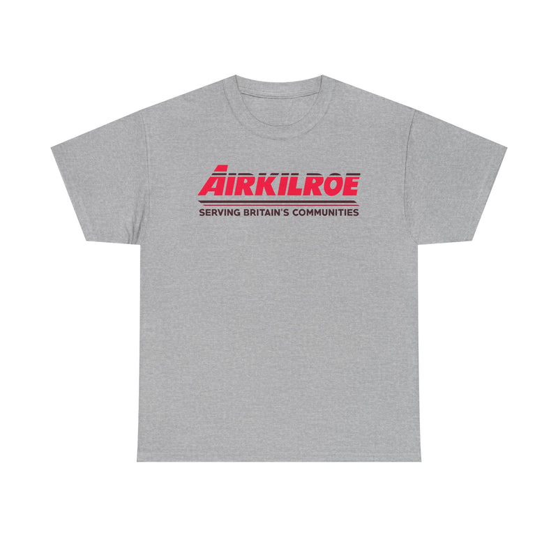 Load image into Gallery viewer, Air Kilroe Serving Britain's Communities Vintage Airline Logo Aviation T-shirt
