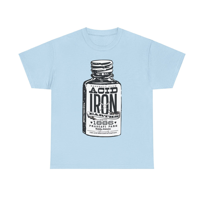 Load image into Gallery viewer, Acid Iron Earths Mobile Alabama 1886 Baseball T-shirt
