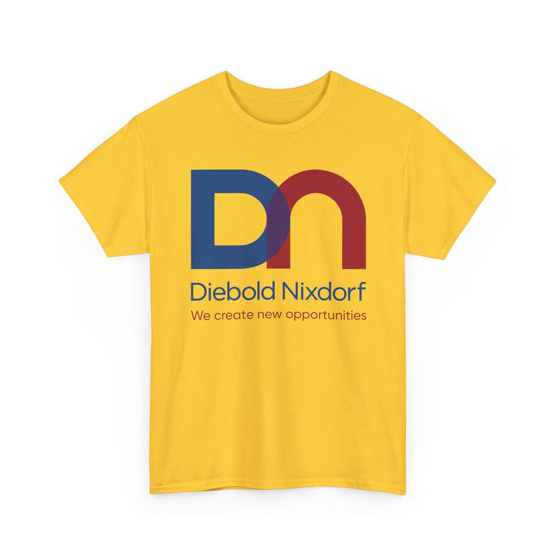 Load image into Gallery viewer, Diebold Nixdorf T-Shirt - Bankrupt ATM Company Logo Tee - Financial Tech
