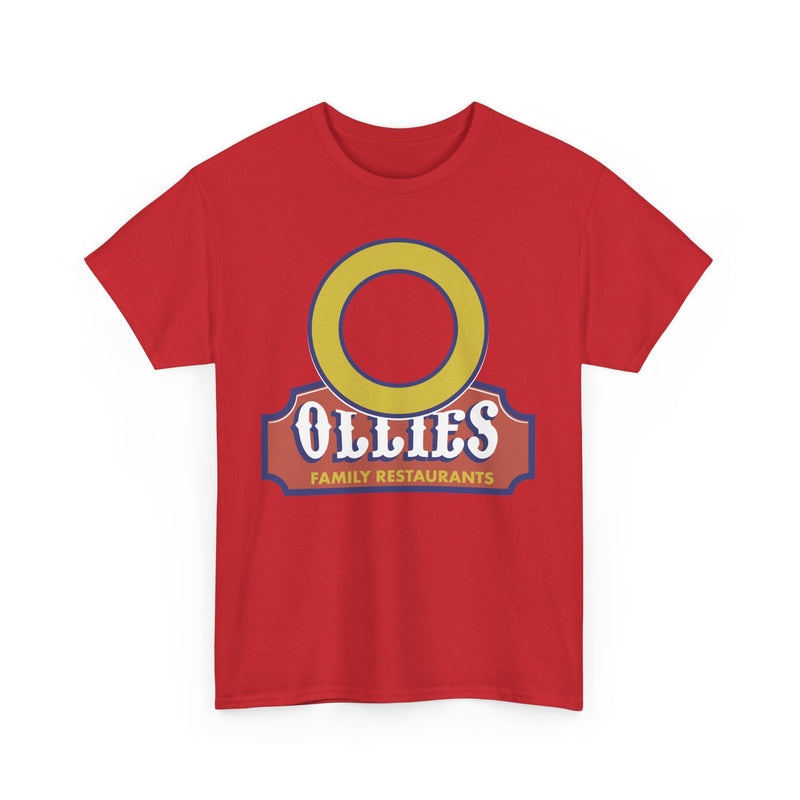 Load image into Gallery viewer, Ollies Family Restaurants Vintage Logo Defunct Restaurant Chain T-Shirt