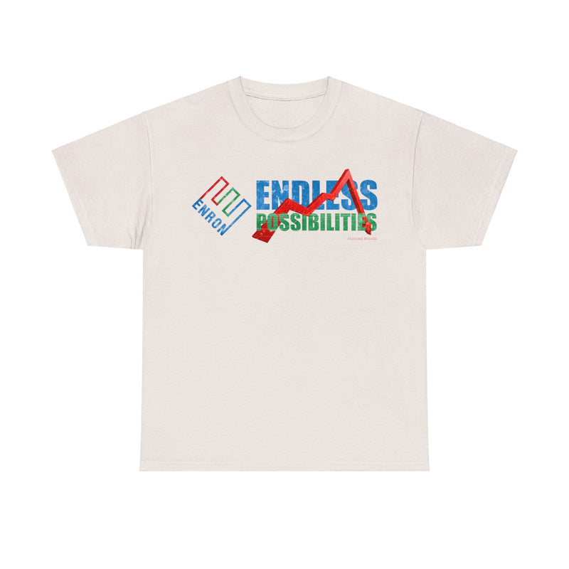 Load image into Gallery viewer, Enron Endless Possibilities Nostalgic Retro Throwback Logo T-shirt
