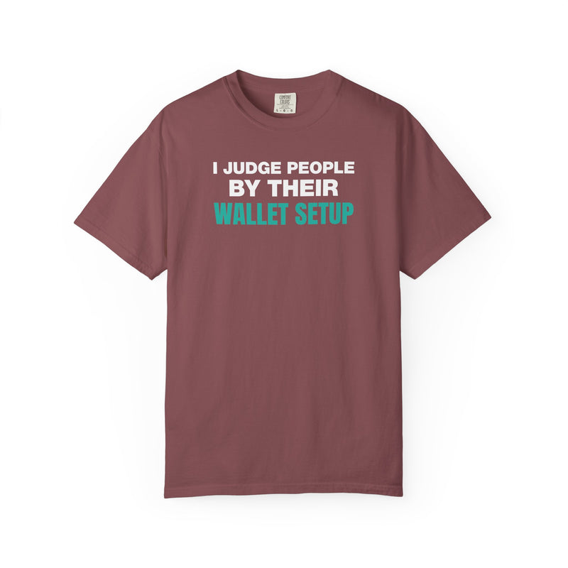 Load image into Gallery viewer, Wallet Setup Credit Card Points Miles Travel Teal T-shirt