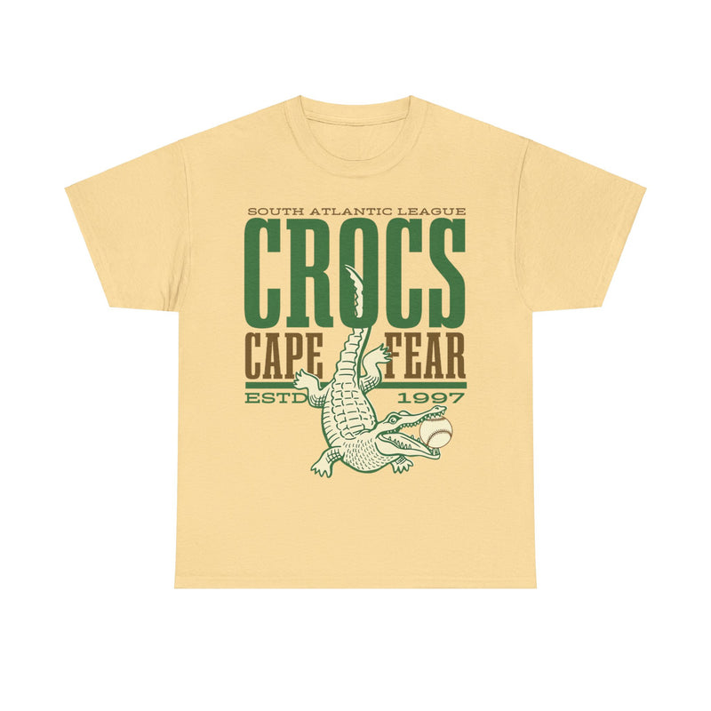 Load image into Gallery viewer, Cape Fear Crocs Est 1997 North Carolina Baseball Team T-shirt