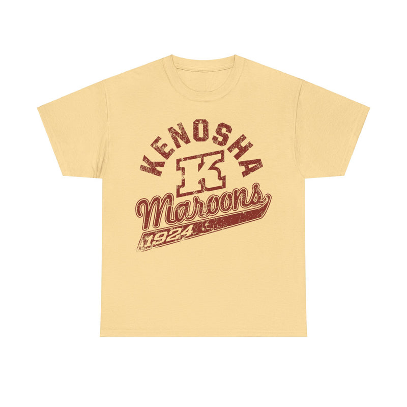 Load image into Gallery viewer, Kenosha Maroons Wisconsin Football Team T-shirt