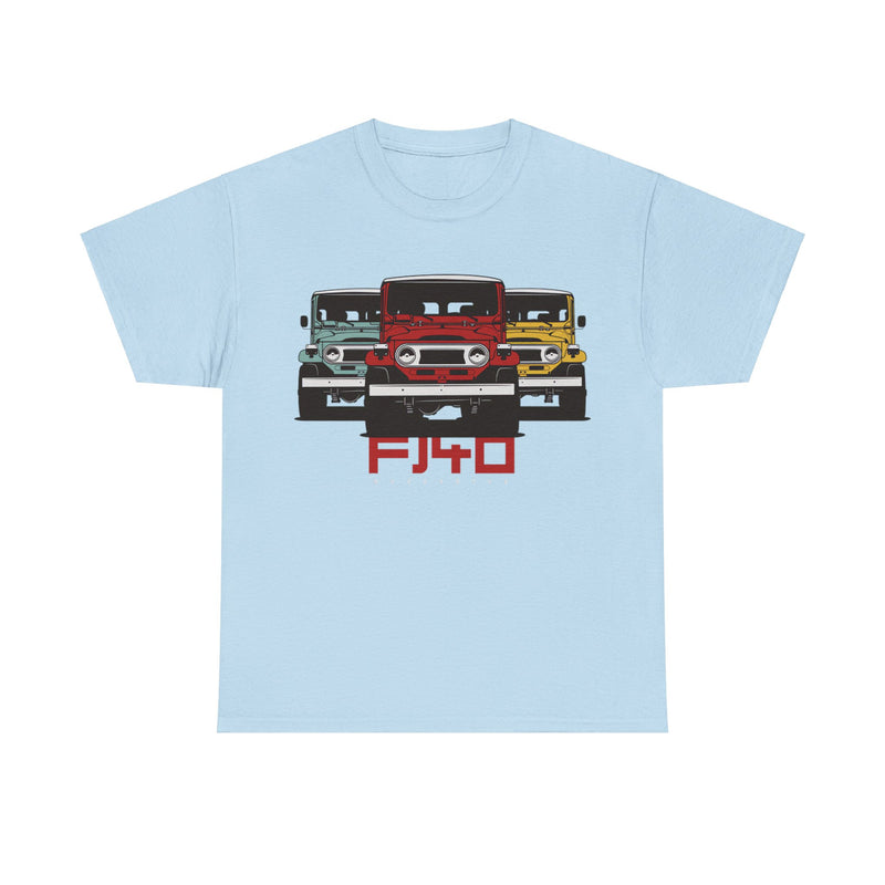 Load image into Gallery viewer, Toyota Land Cruiser FJ40 Trio Car T-shirt