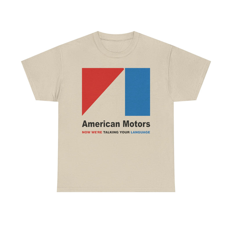 Load image into Gallery viewer, Retro American Motors RedBlue Logo Collectible Car T-shirt