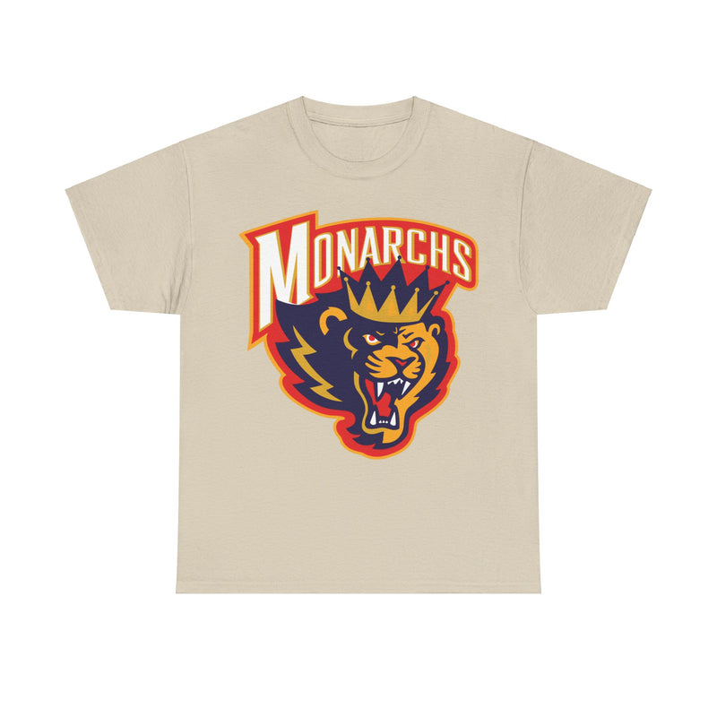 Load image into Gallery viewer, Carolina Monarchs Logo North Carolina Hockey Team T-shirt