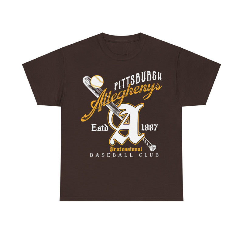 Load image into Gallery viewer, Pittsburgh Alleghenys Est 1887 Pennsylvania Baseball T-shirt