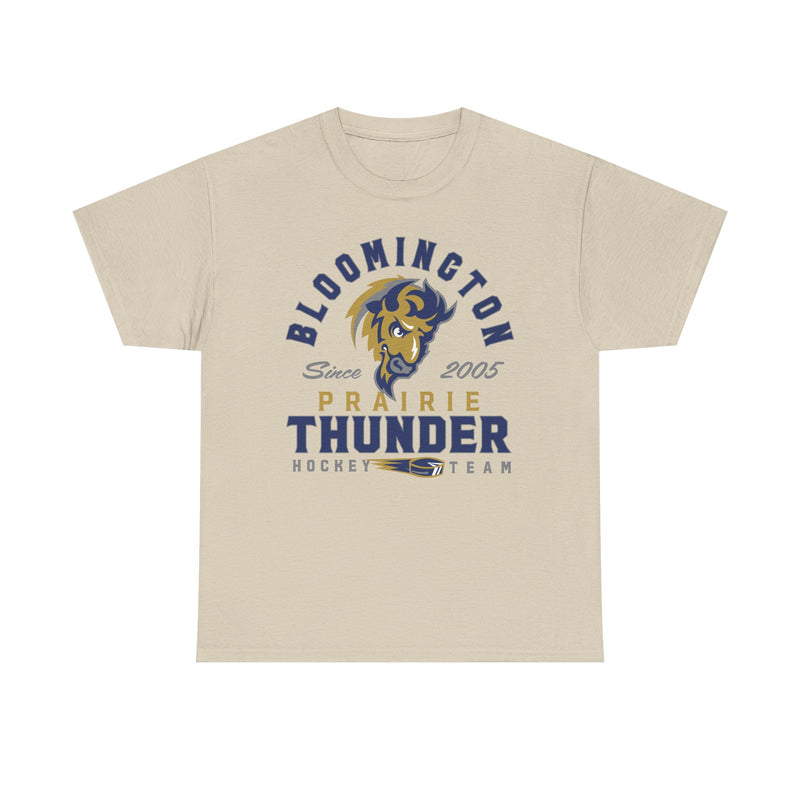 Load image into Gallery viewer, Bloomington Prairie Thunder Est 2005 Illinois Hockey Team T-shirt