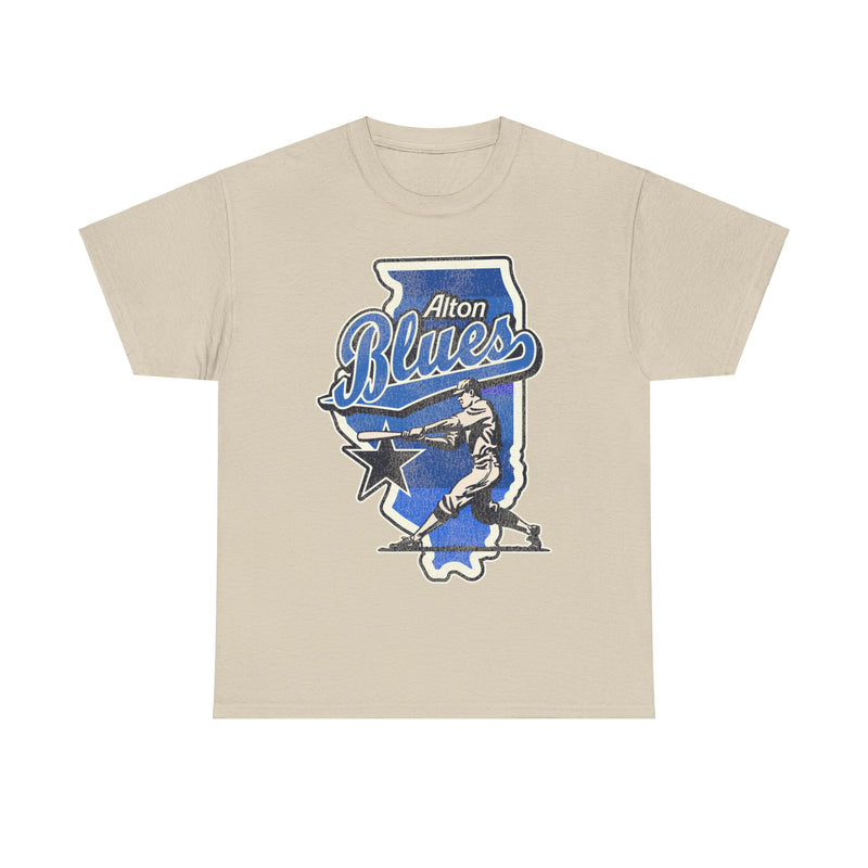 Load image into Gallery viewer, Alton Blues Nostalgic Retro Baseball T-shirt