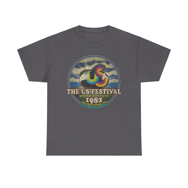 Load image into Gallery viewer, US Festival 1982 Glen Helen Music Technology Concert Festival T-shirt