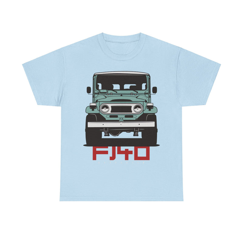 Load image into Gallery viewer, Toyota Land Cruiser FJ40 Green Car Double-sided T-shirt