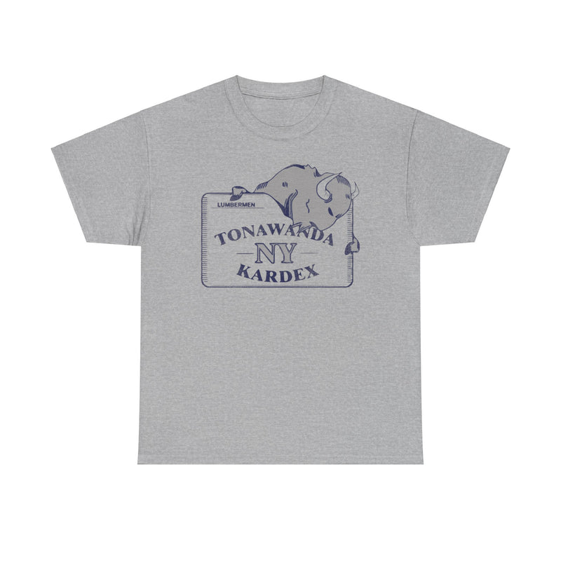 Load image into Gallery viewer, Tonawanda Kardex Lumbermen Retro Nostalgic Football T-shirt