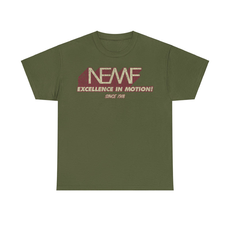 Load image into Gallery viewer, NEMF New England Motor Freight 1918 Trucking Distressed Print T-shirt