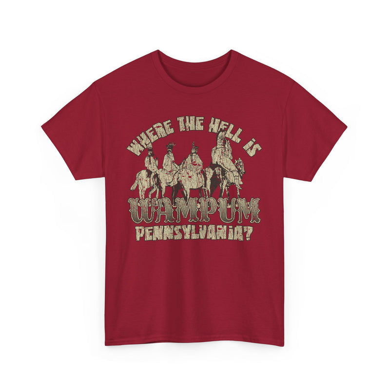 Load image into Gallery viewer, Where is Wampum Pennsylvania 1796 Nostalgic Tourist Trading T-shirt