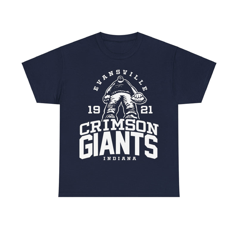 Load image into Gallery viewer, Evansville Crimson Giants Est 1921 Indiana Football Team T-shirt
