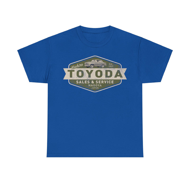 Load image into Gallery viewer, Kiichiro Toyoda Toyota Est 1937 Nagoya Japan Car T-shirt