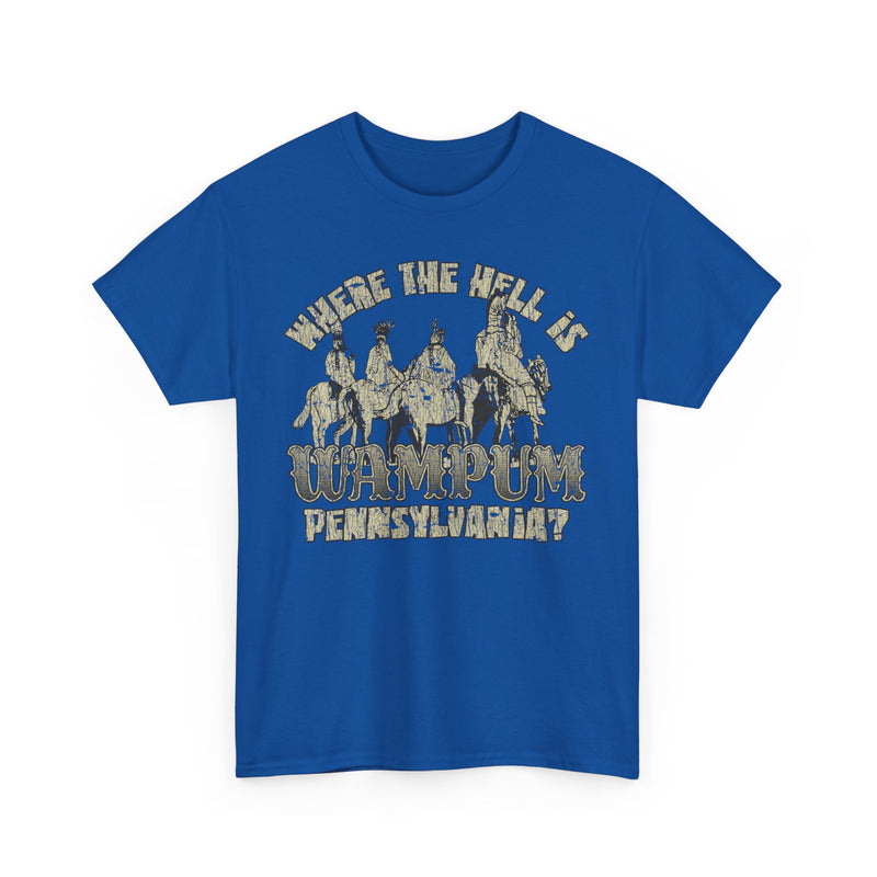 Load image into Gallery viewer, Where is Wampum Pennsylvania 1796 Nostalgic Tourist Trading T-shirt