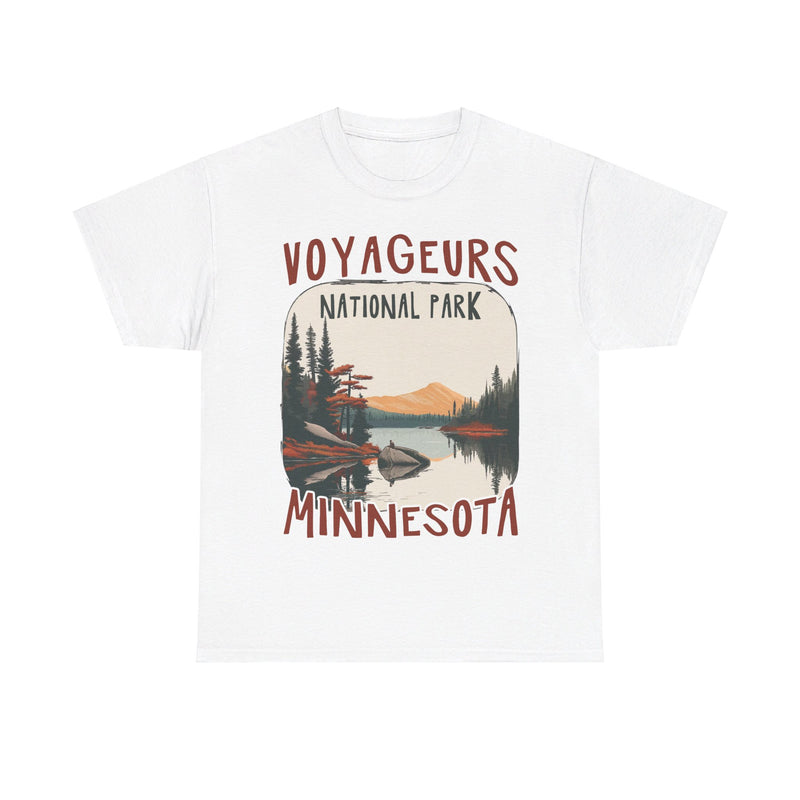 Load image into Gallery viewer, Voyageurs National Park Minnesota Poster Print T-shirt