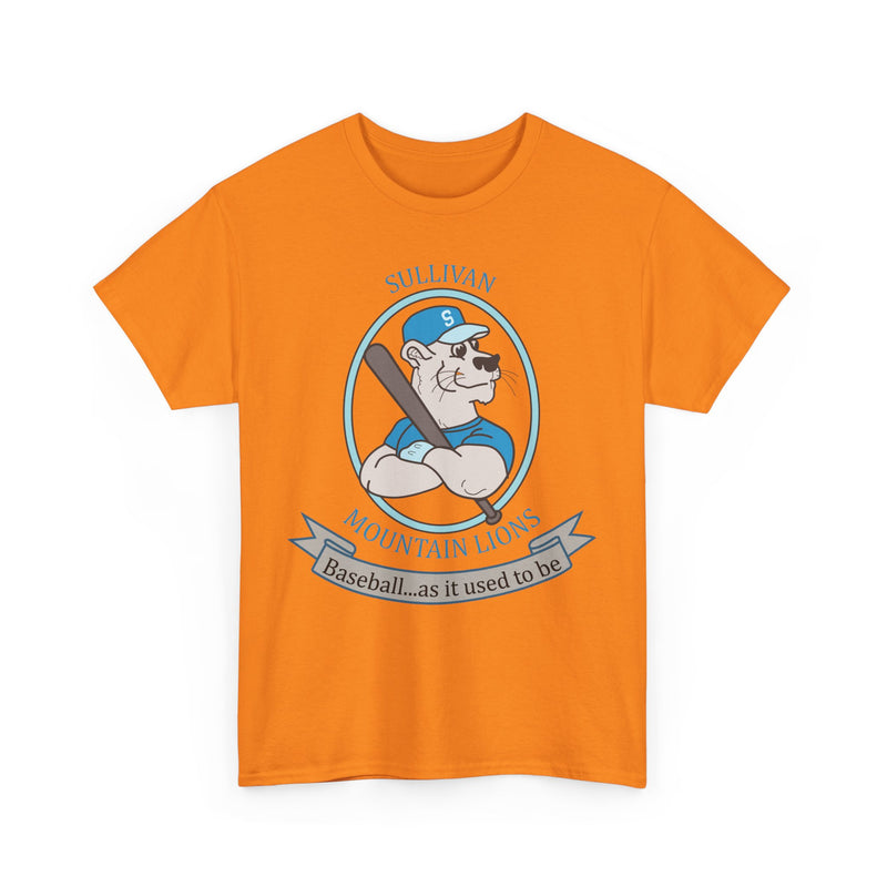 Load image into Gallery viewer, Sullivan County Mountain Lions Baseball 1995 New York T-shirt