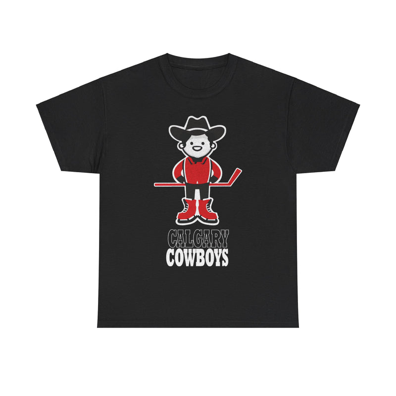 Load image into Gallery viewer, Calgary Cowboys Logo Canada Hockey Team T-shirt