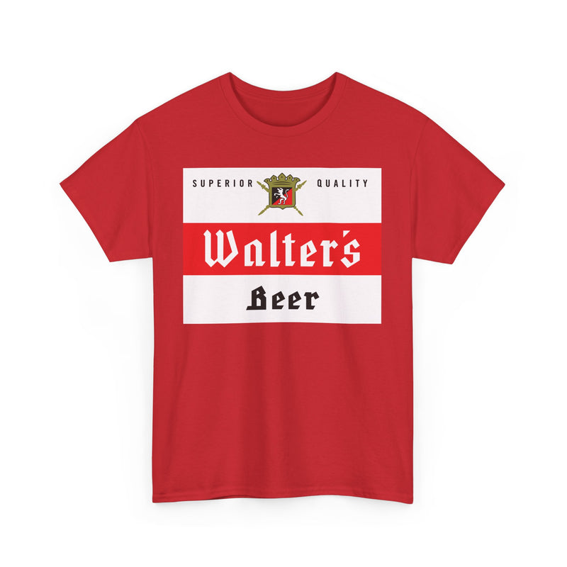 Load image into Gallery viewer, Walter's Beer Superior Quality Logo Brewery Brand T-Shirt