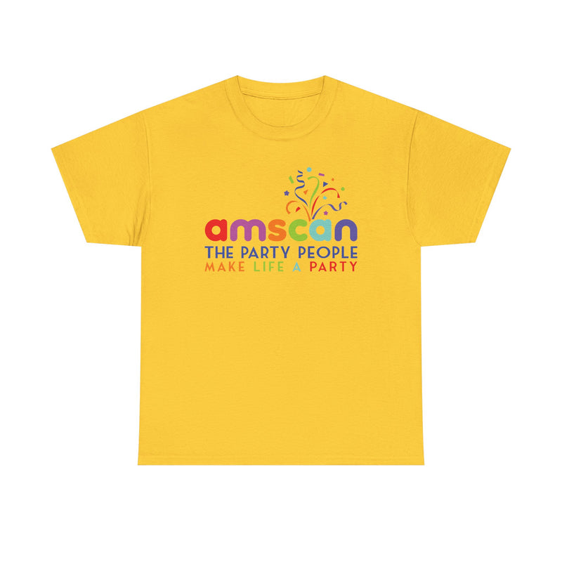 Load image into Gallery viewer, Amscan T-Shirt Defunct Party Supply Company The Party People Make Life Party