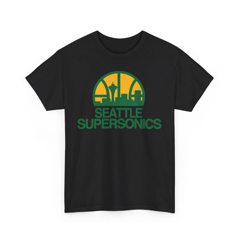 Load image into Gallery viewer, Seattle Supersonics Nostalgic Retro Basketball T-shirt