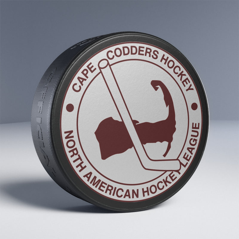 Load image into Gallery viewer, Cape Codders Massachusetts North American League '74-76 Hockey Puck