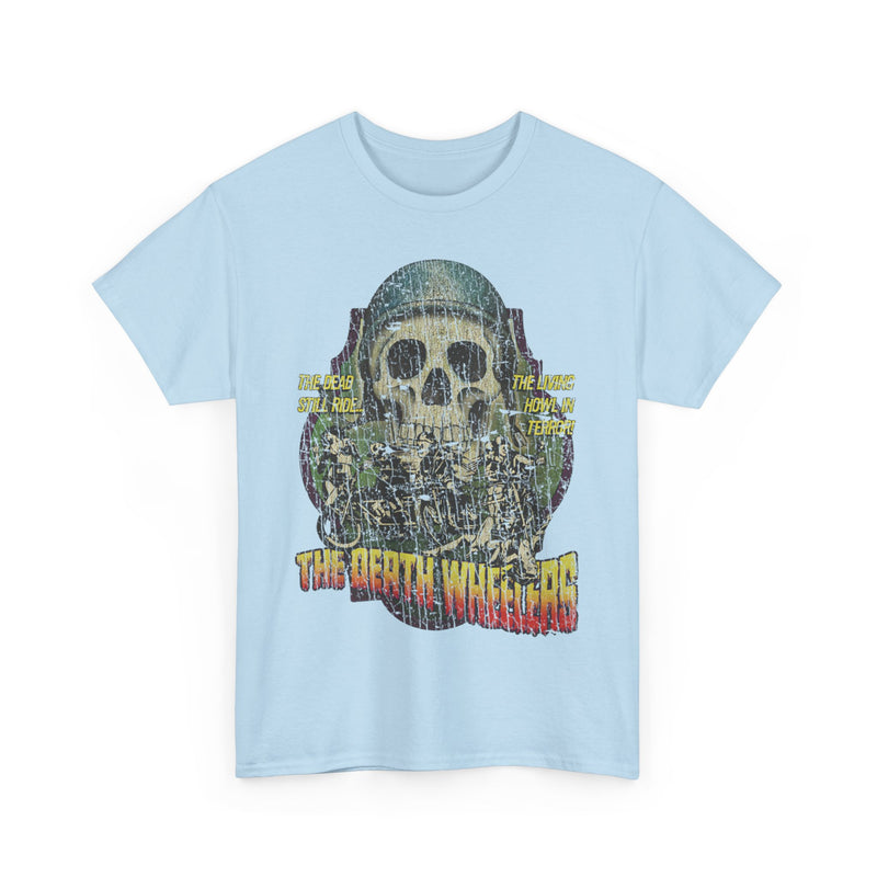 Load image into Gallery viewer, The Death Wheelers 1973 Horror Action Bike Gang Movie T-shirt
